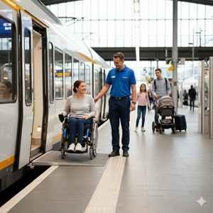Barrierefreiheit an deutschen Bahnhöfen