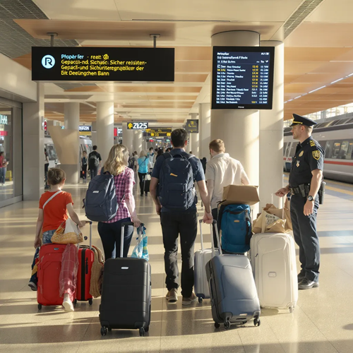 Gepäckregeln Deutsche Bahn Bahnhof Sicherheit